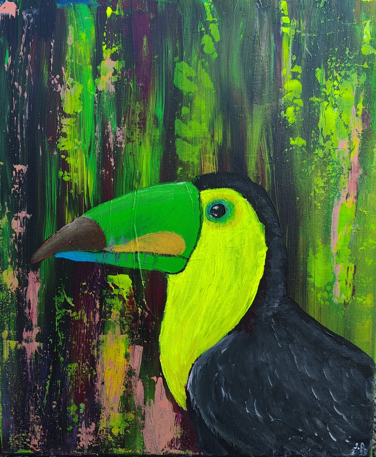 Toucan, an artwork by Juno