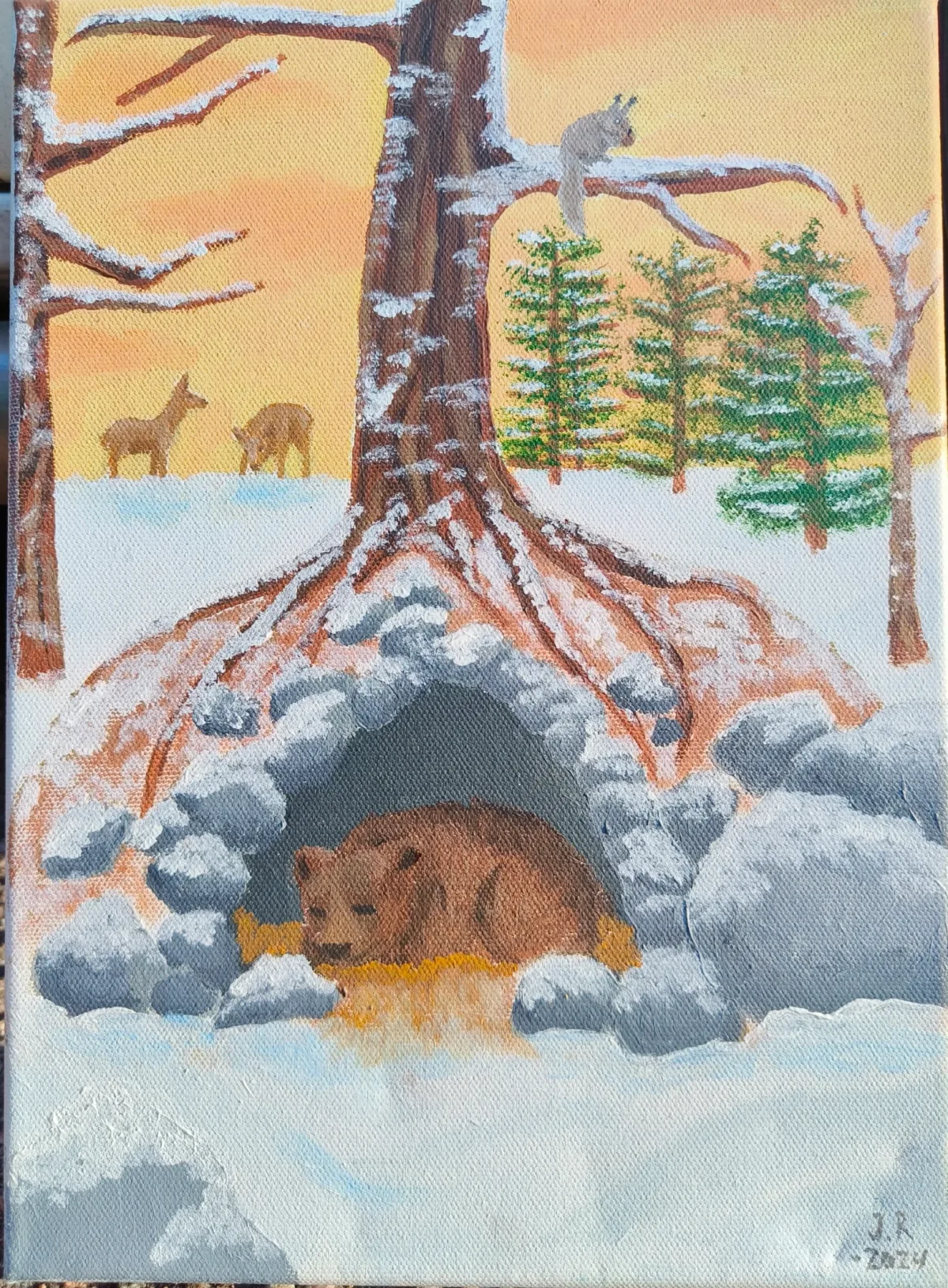 Hibernation, an artwork by Juno