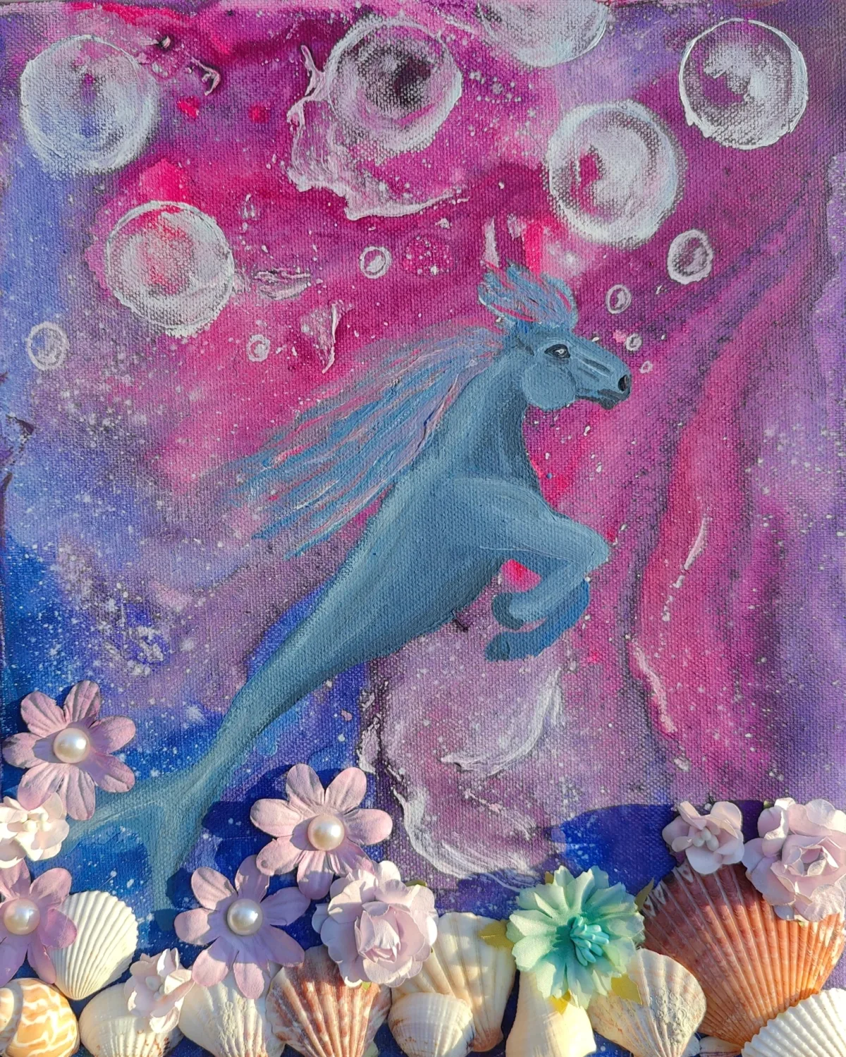 Horse of the Sea, an artwork by Juno