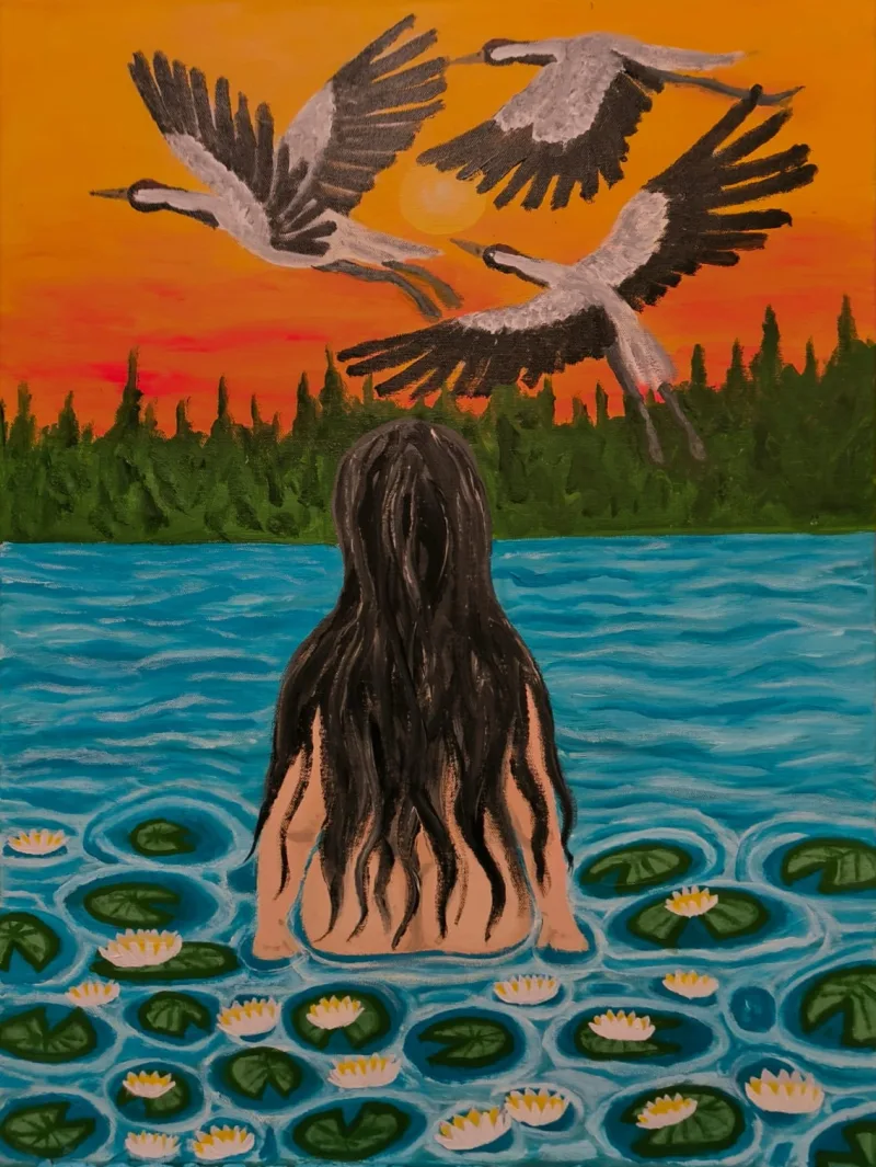 Тихі води, an artwork by Juno