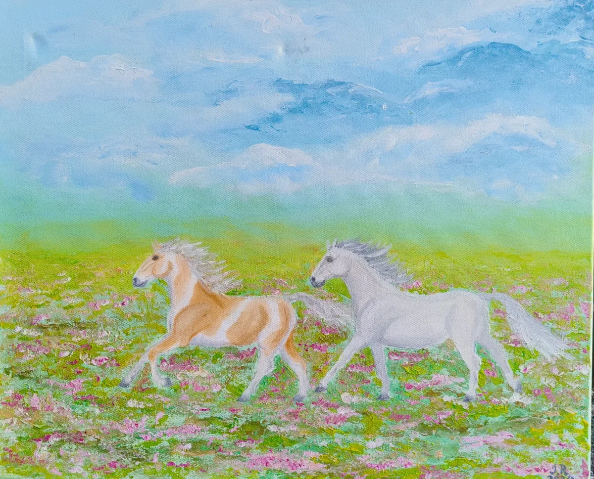 Wild and Free, an artwork by Juno