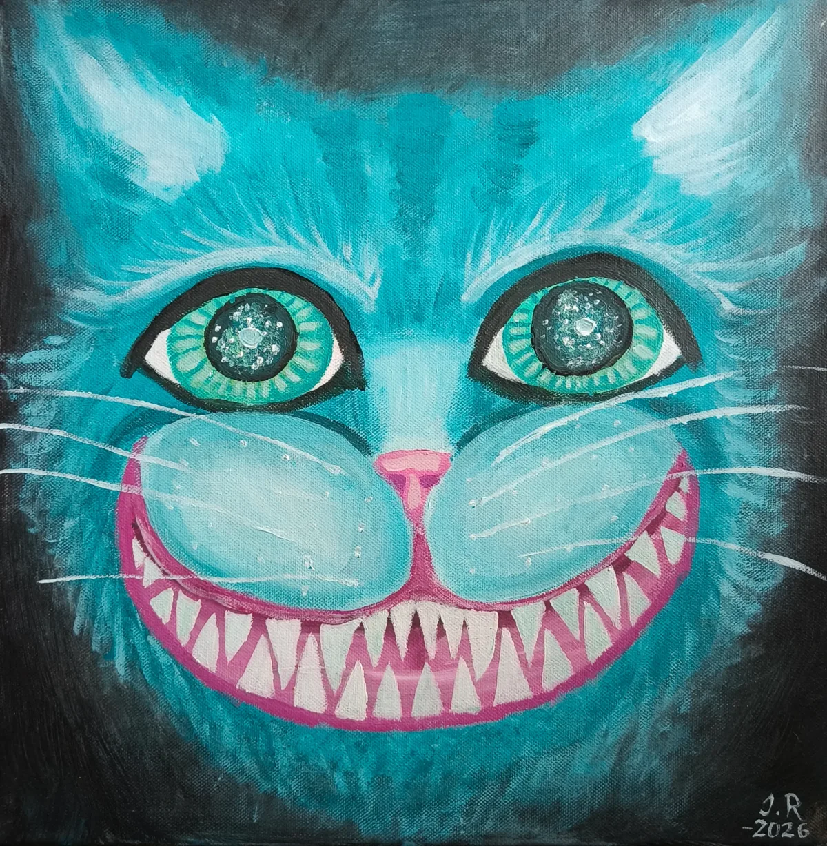 Keep Smiling, an artwork by Juno