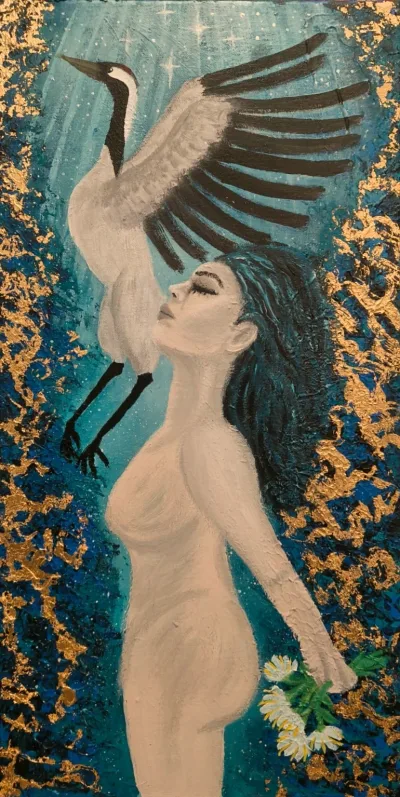 Між небом і землею, an artwork by Juno