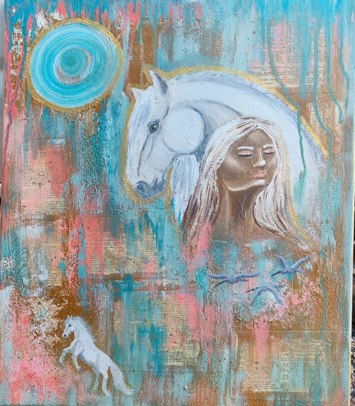 Inner Peace, an artwork by Juno