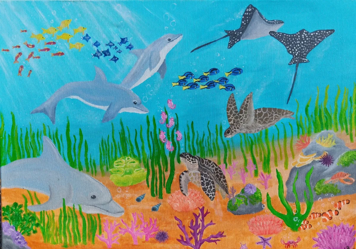 Under the Surface, an artwork by Juno