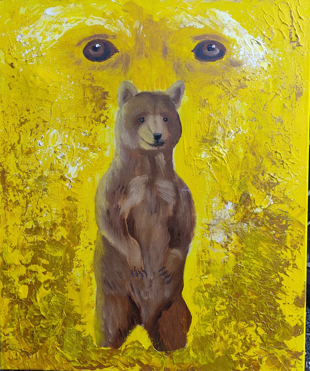 Eyes on The spring, an artwork by Juno