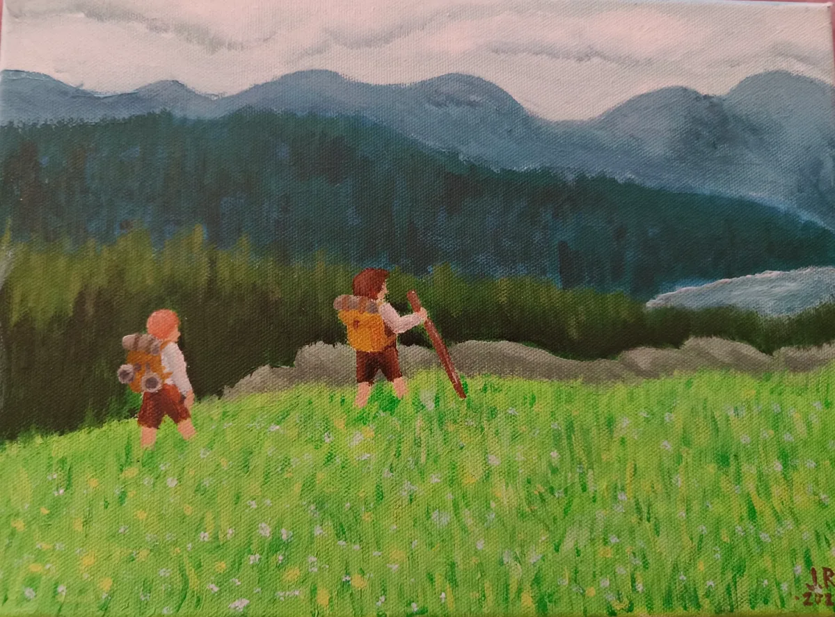 Heroes Journey, an artwork by Juno