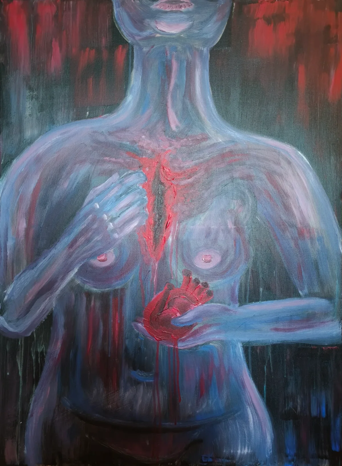 Bleeding for You, an artwork by Juno