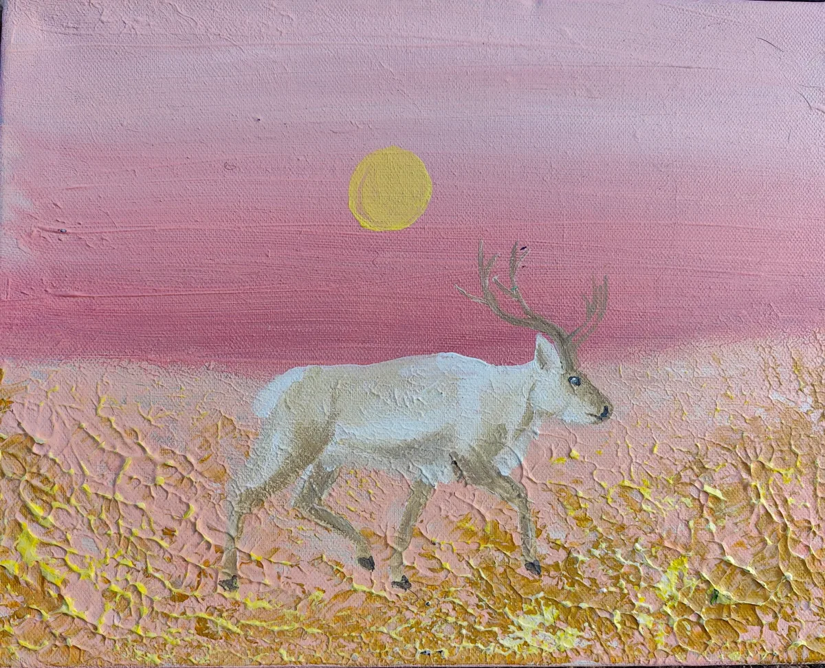 Reindeer, an artwork by Juno