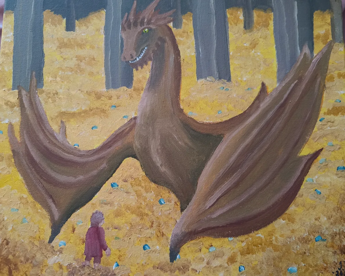 Smaugs Treasure, an artwork by Juno