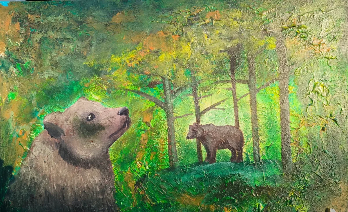 King of the Forest, an artwork by Juno