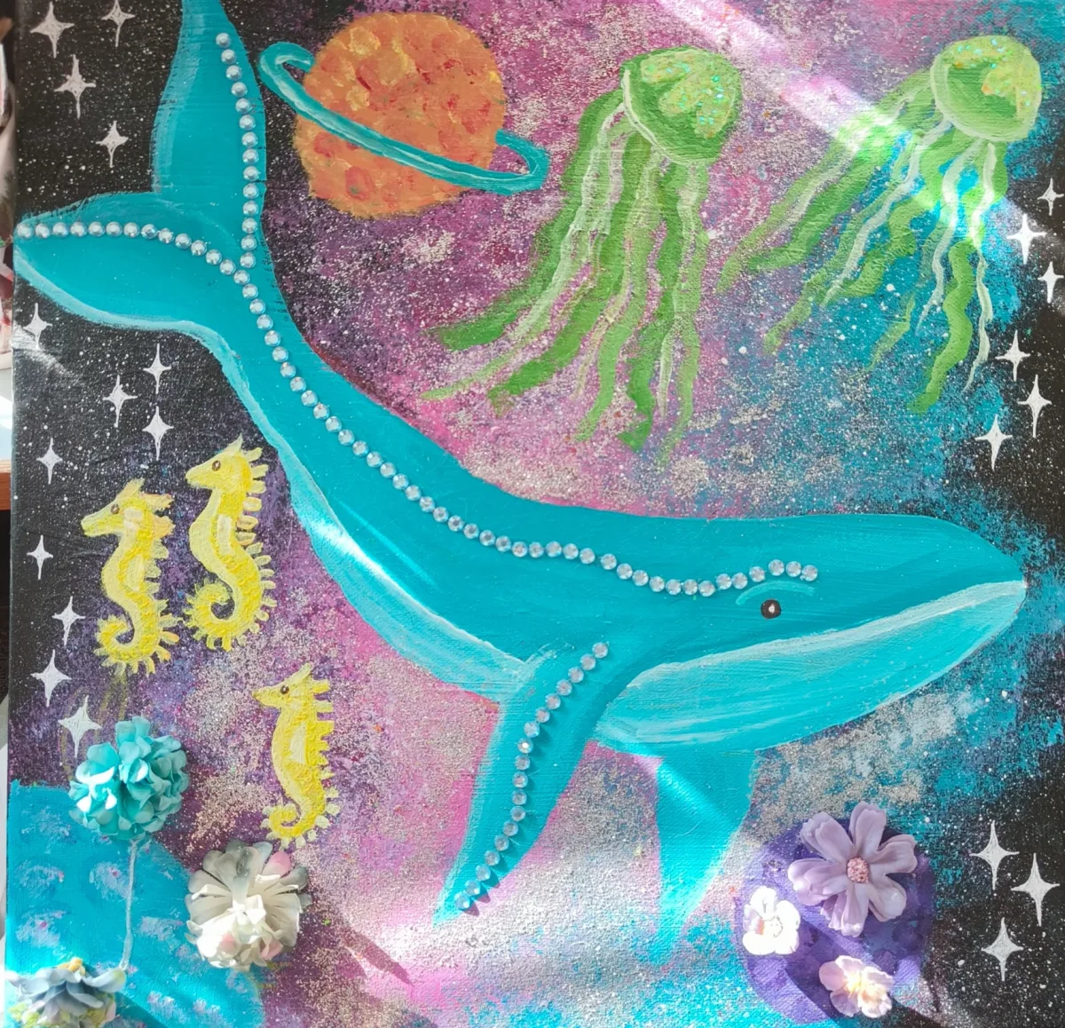 Space Ocean, an artwork by Juno